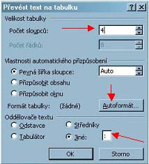 Tabulka z textu - oddlovae